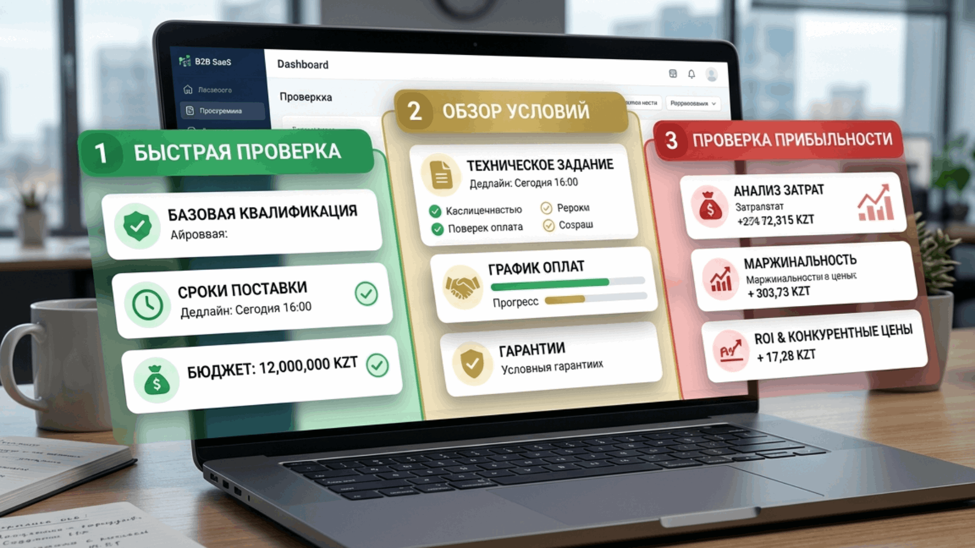 Схема быстрого анализа тендера
